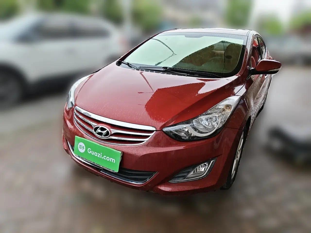 Hyundai Elantra (5th Generation / Langdong) 2013 1.6L Automatic Leading Model — миниатюра 1