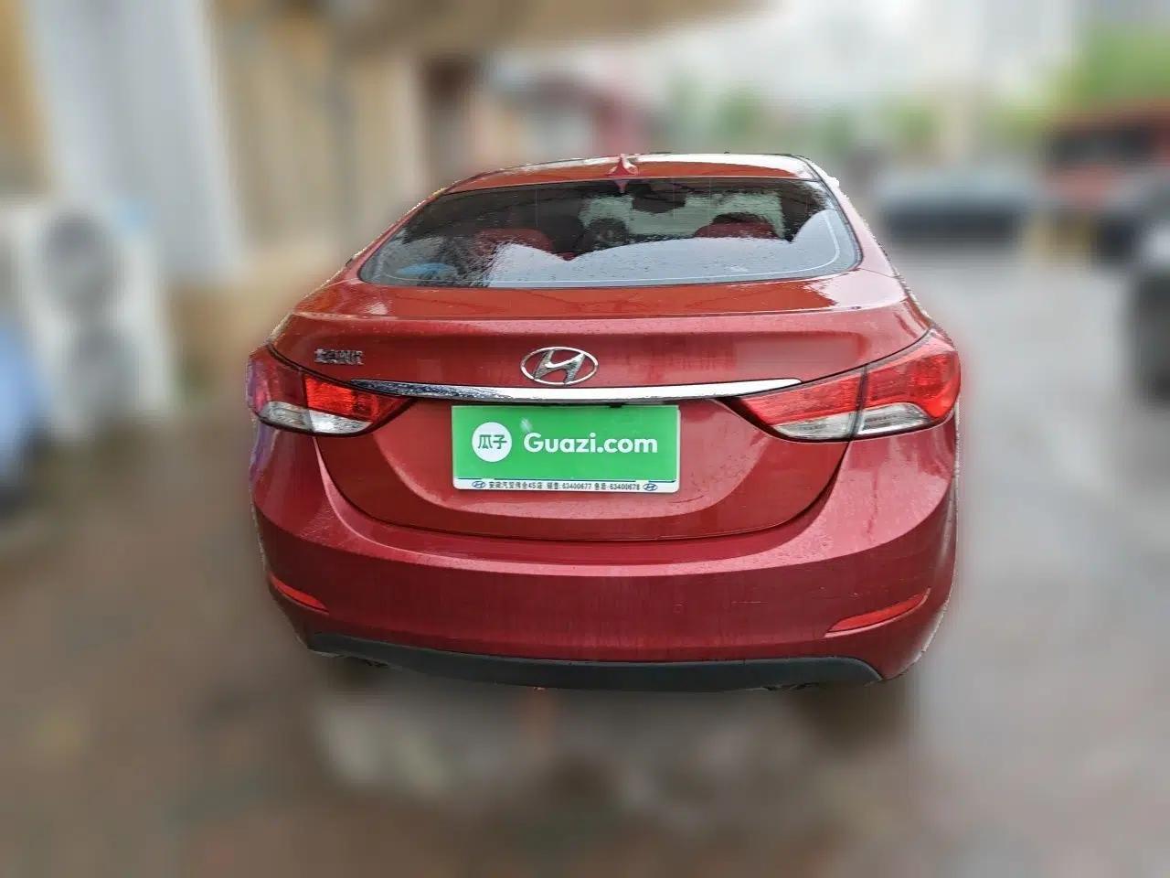 Hyundai Elantra (5th Generation / Langdong) 2013 1.6L Automatic Leading Model — миниатюра 5