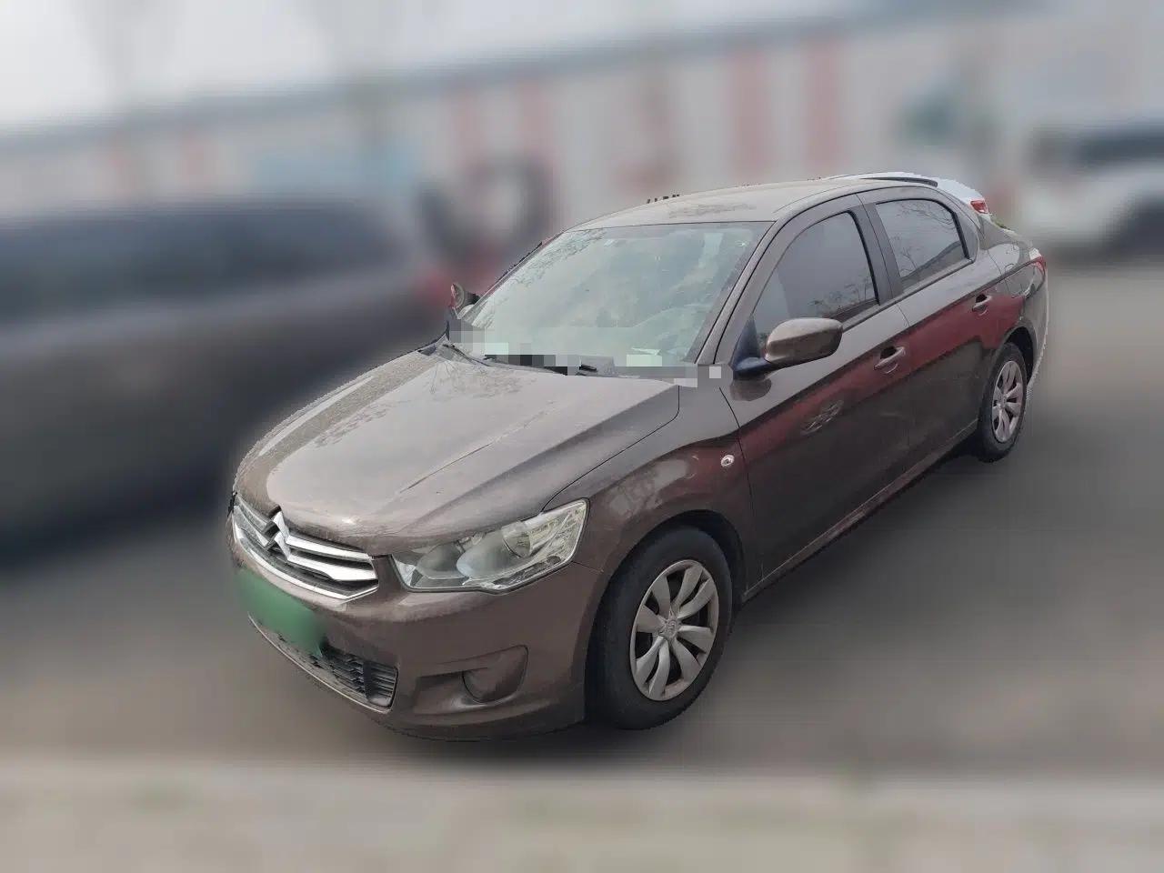Citroen Elysee 2015 Qishang Edition 1.6L Automatic Fashion Model — миниатюра 1