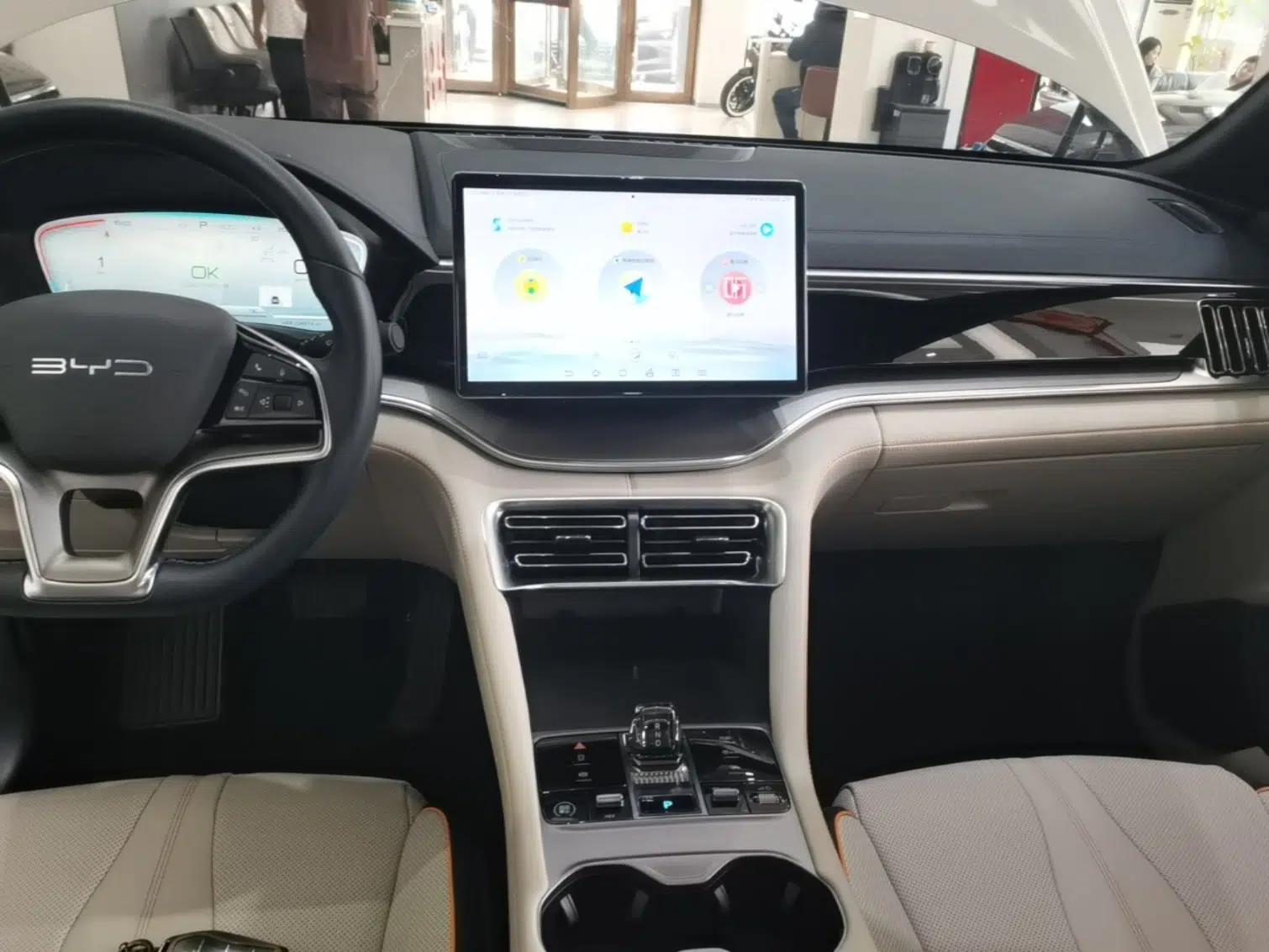 BYD Song PLUS New Energy 2023 Champion Edition DM-i 110KM Flagship PLUS — миниатюра 16