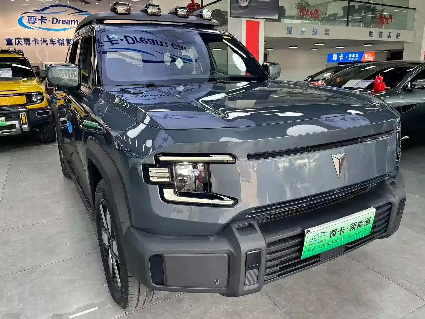 Dark Blue G318 2024 Model, 4WD Air Suspension Version — миниатюра 8