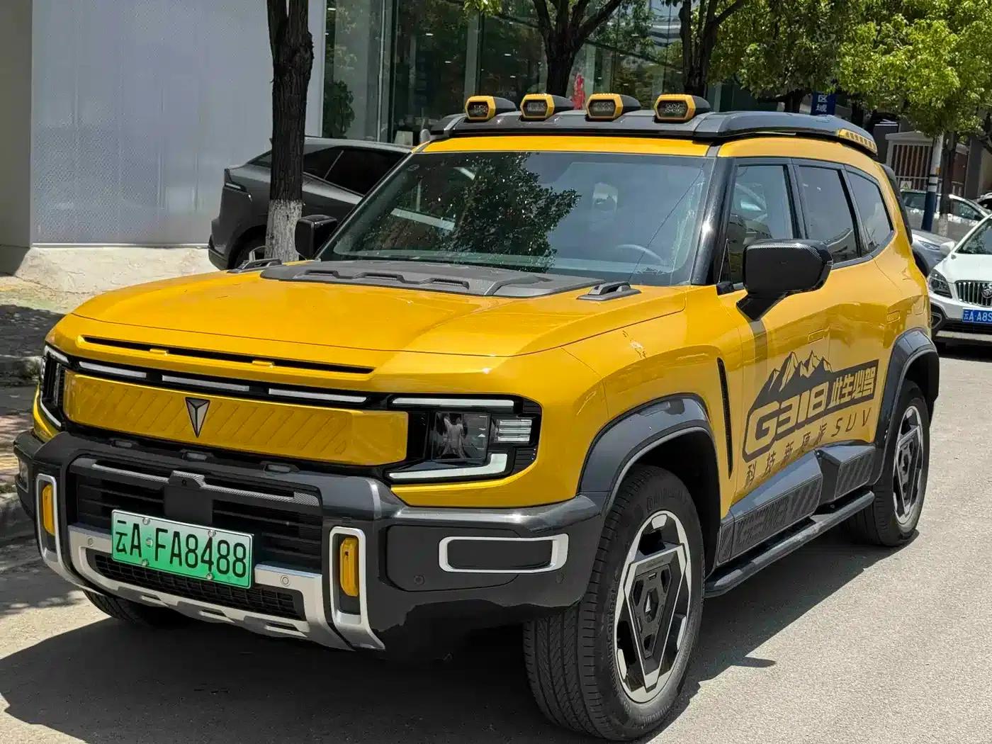Deep Blue G318 2025 Worry-Free Crossing Edition 4WD Secret Realm Edition — миниатюра 1