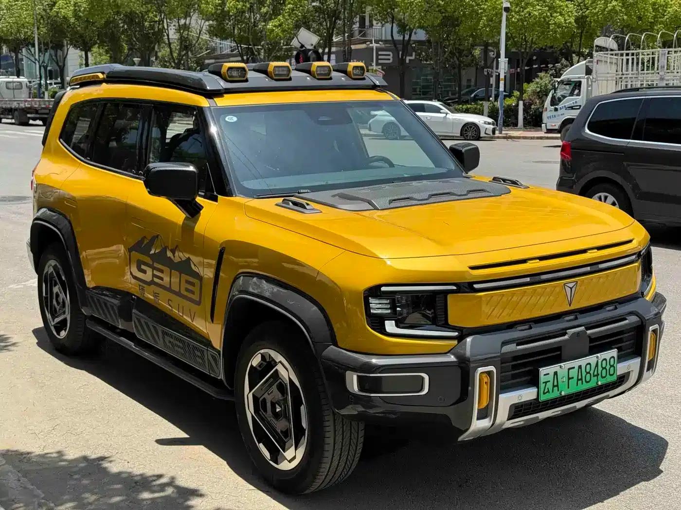 Deep Blue G318 2025 Worry-Free Crossing Edition 4WD Secret Realm Edition — миниатюра 3