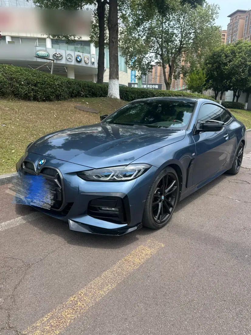 BMW 4 Series 2022 Second Facelift 430i M Sport Night Edition Package — миниатюра 1