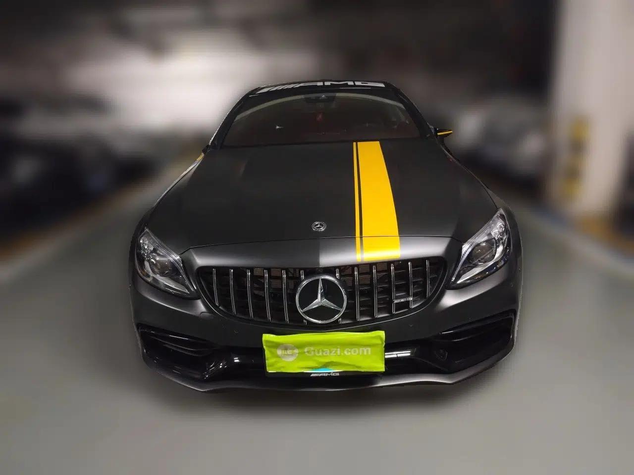 Mercedes-Benz C-Class AMG 2021 AMG C 63 Coupe Night Edition — миниатюра 2