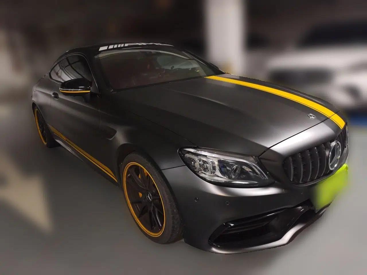 Mercedes-Benz C-Class AMG 2021 AMG C 63 Coupe Night Edition — миниатюра 3