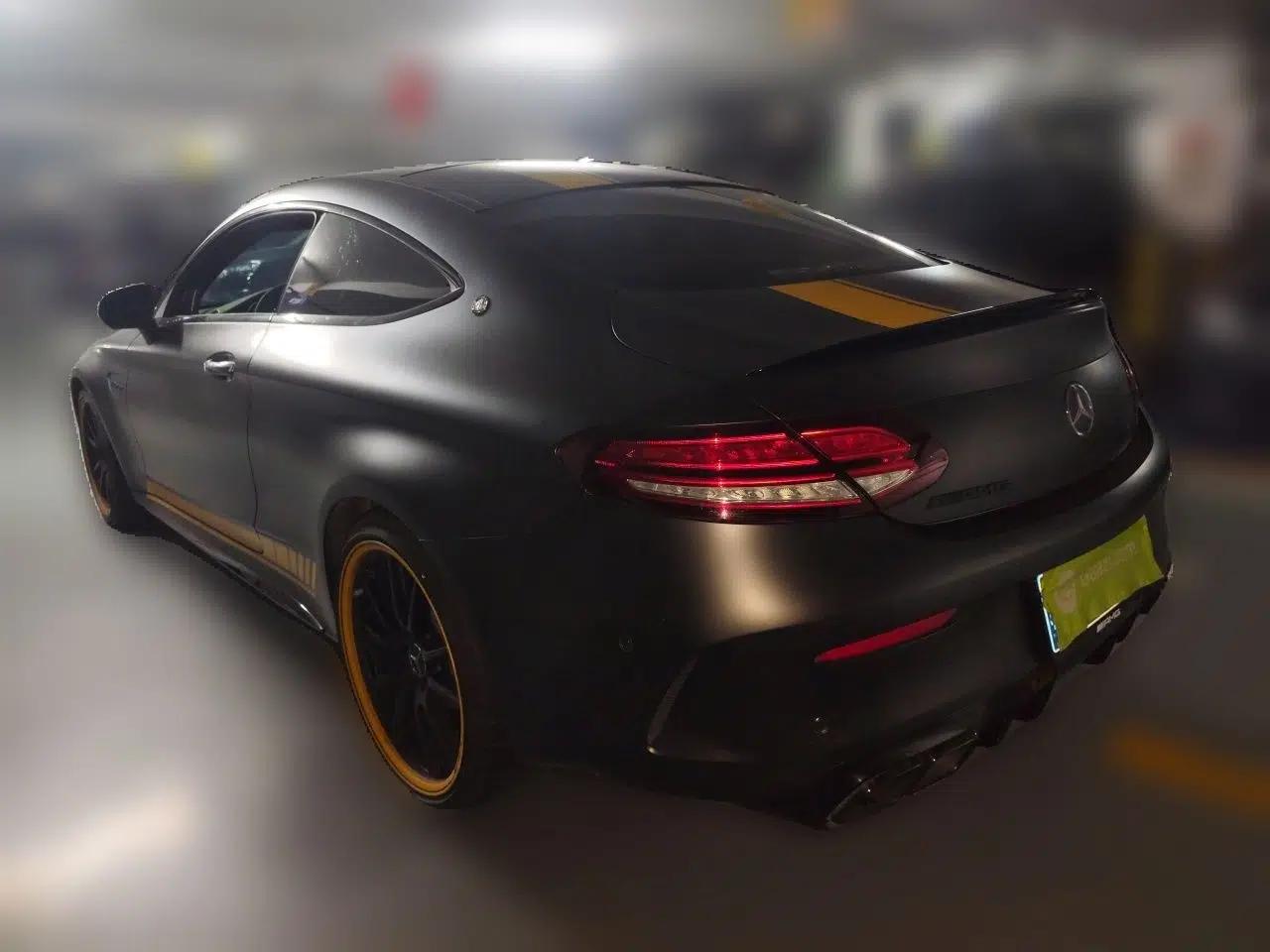 Mercedes-Benz C-Class AMG 2021 AMG C 63 Coupe Night Edition — миниатюра 4