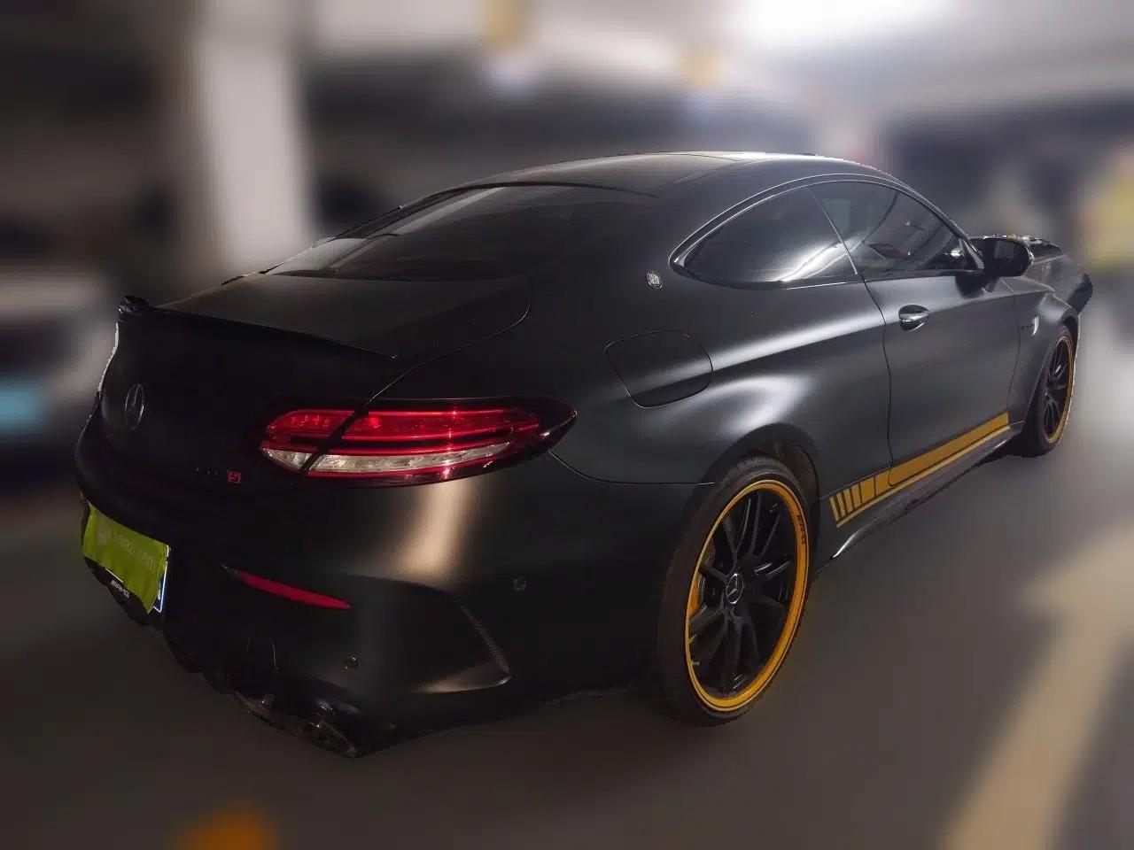 Mercedes-Benz C-Class AMG 2021 AMG C 63 Coupe Night Edition — миниатюра 6