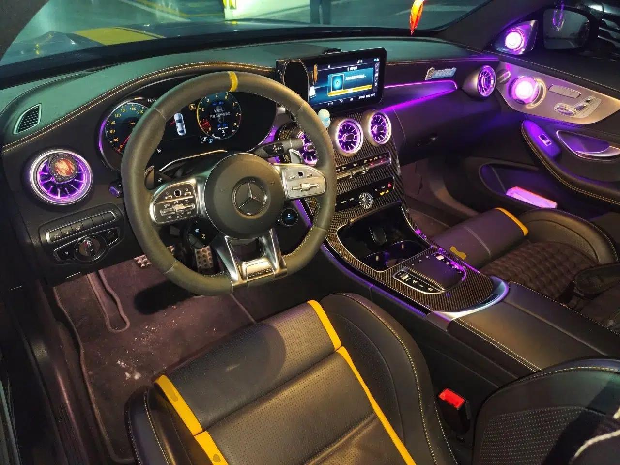 Mercedes-Benz C-Class AMG 2021 AMG C 63 Coupe Night Edition — миниатюра 10