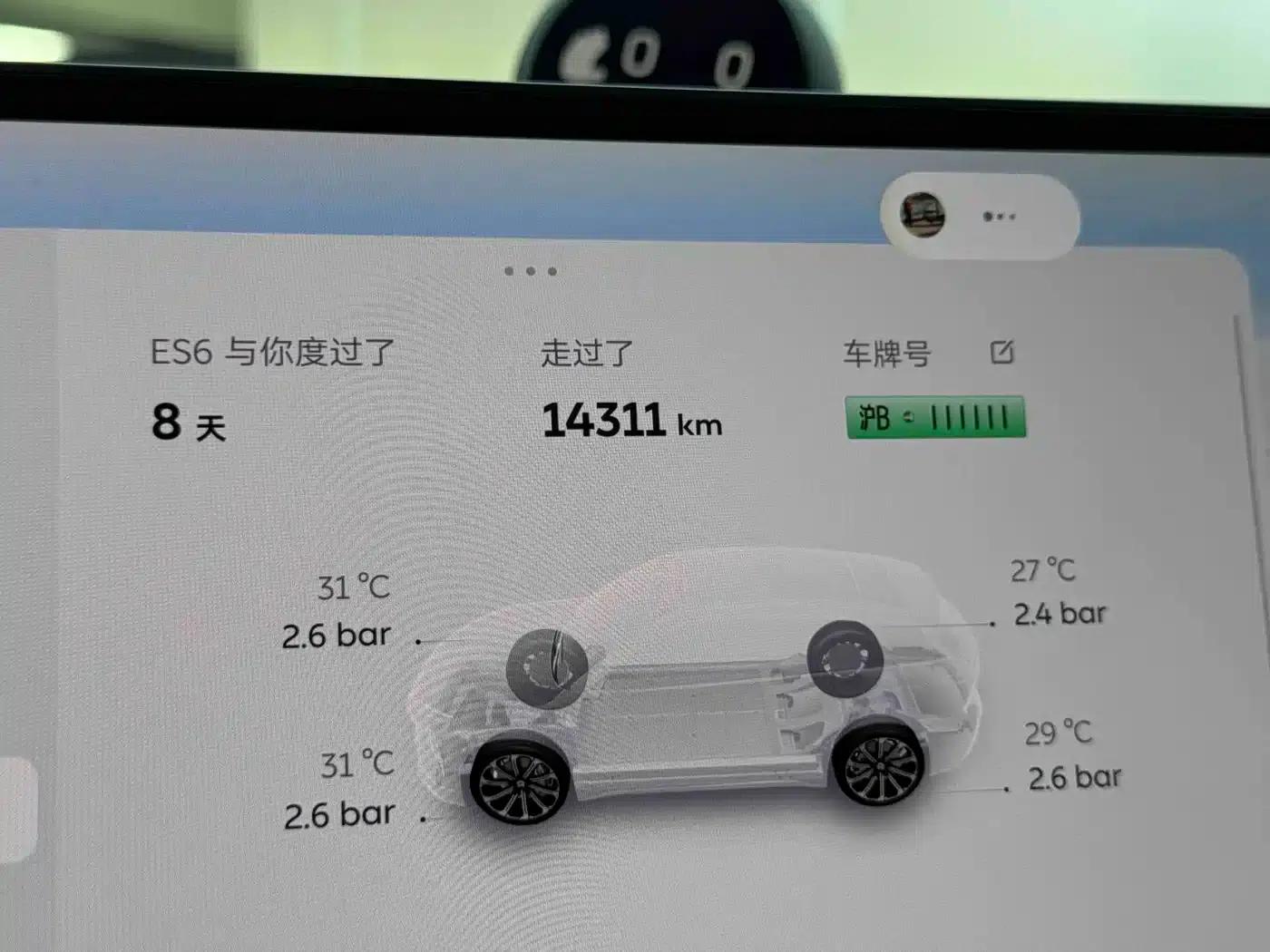 NIO ES6 2025 model 75kWh — миниатюра 15