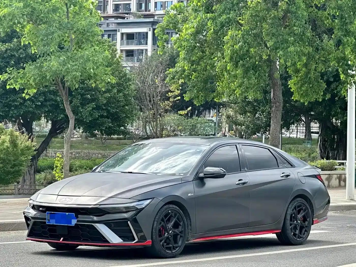 2023 Hyundai Elantra 240TGDi DCT N Line LUX Premium Edition — миниатюра 1