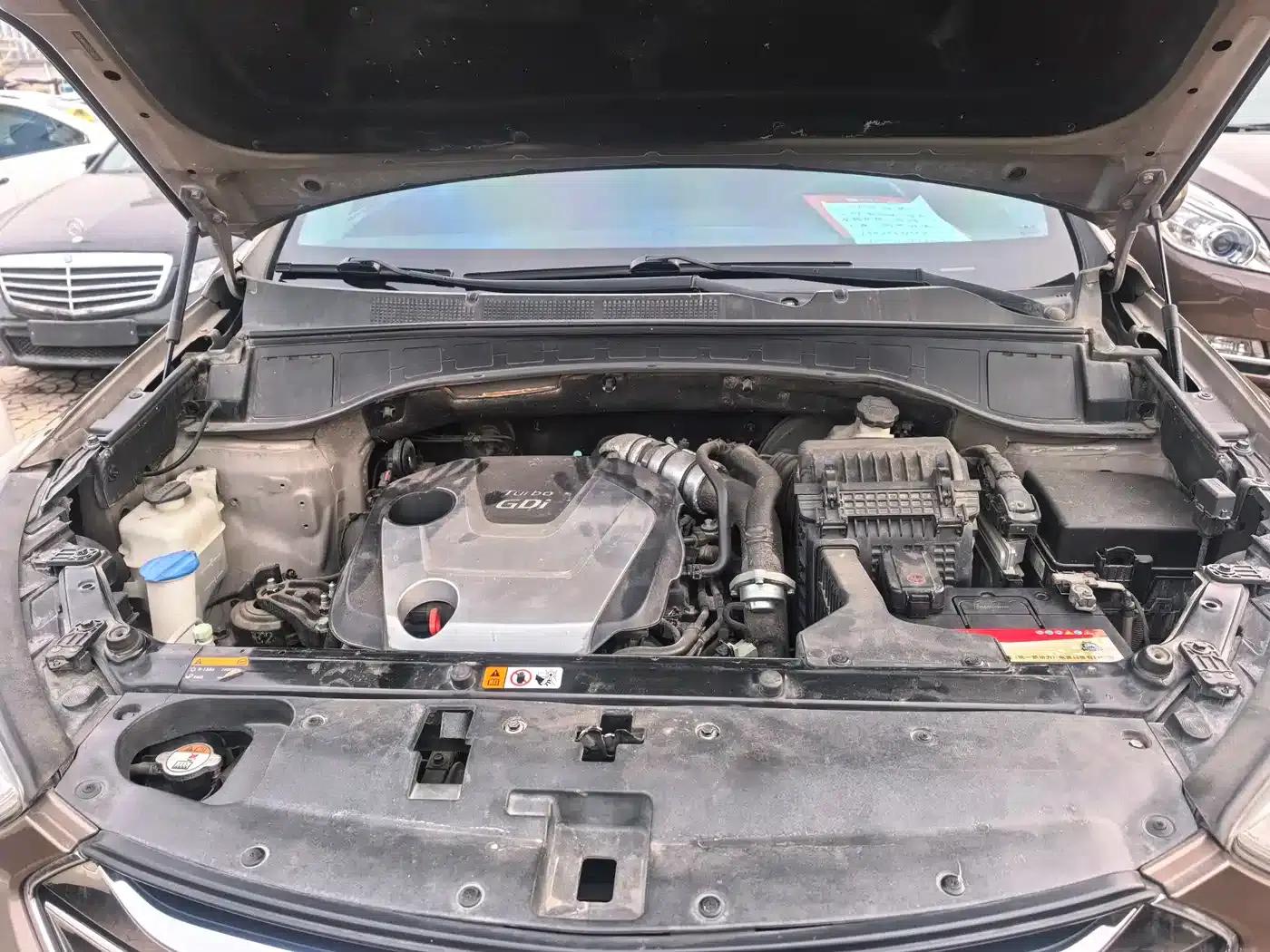 Santa Fe 2013 2.0T Automatic 4WD Top-of-the-line Model — миниатюра 17