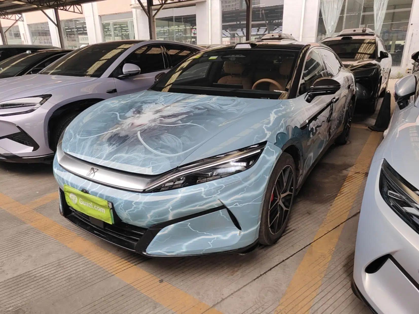 BYD Han L 2025 EV Four-Wheel Drive LiDAR Flagship Model — миниатюра 1