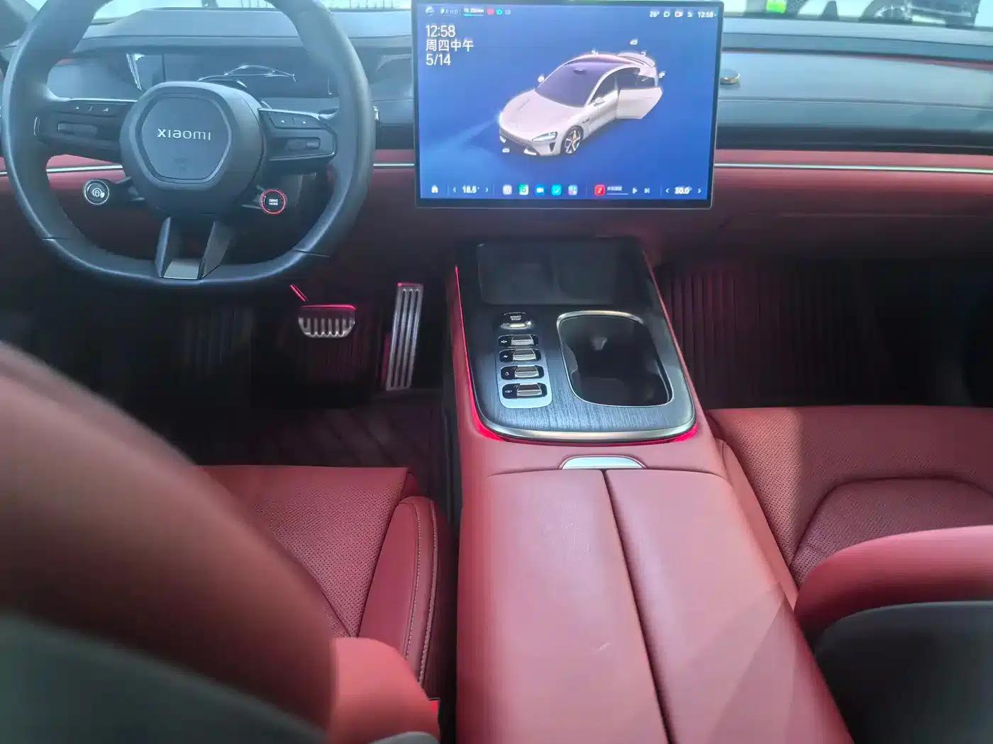 Xiaomi SU7 2024 All-Wheel Drive Long Range High-End Intelligent Driving Max Edition — миниатюра 8