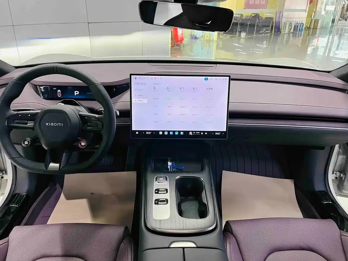 Xiaomi SU7 2024 Rear-Wheel Drive Long Range Advanced Intelligent Driving Pro Edition — миниатюра 8
