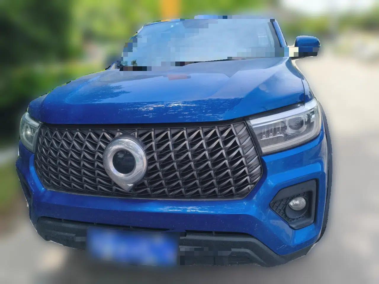 Great Wall Poer 2023 2.0T Commercial Version Automatic Diesel 4x4 Navigation Type Long Bed GW4D20M — миниатюра 2