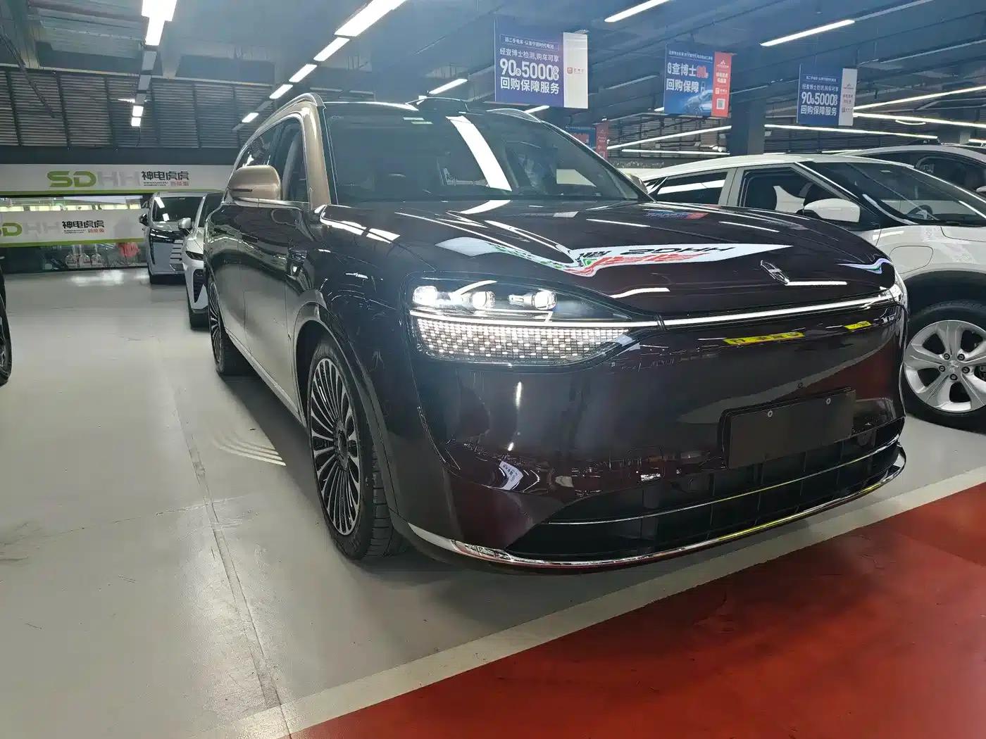 Wenjie M9 2025 Extended Range Max Edition (52kWh, 5-seater, 192-line LiDAR) — миниатюра 3