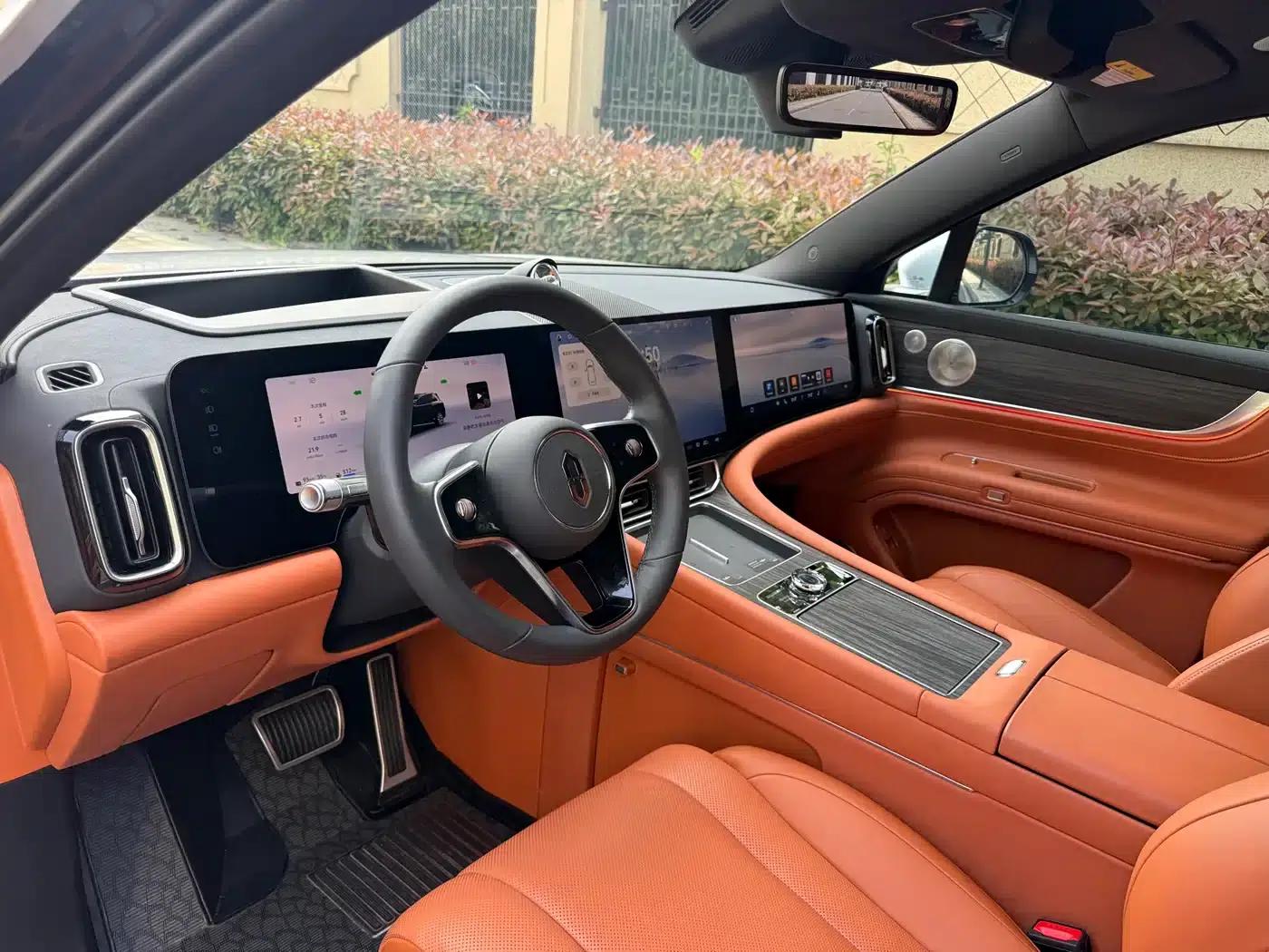 Wenjie M9 2025 Ultra Extended Range Edition 52kWh 6-Seat Version (192-line LiDAR) — миниатюра 7