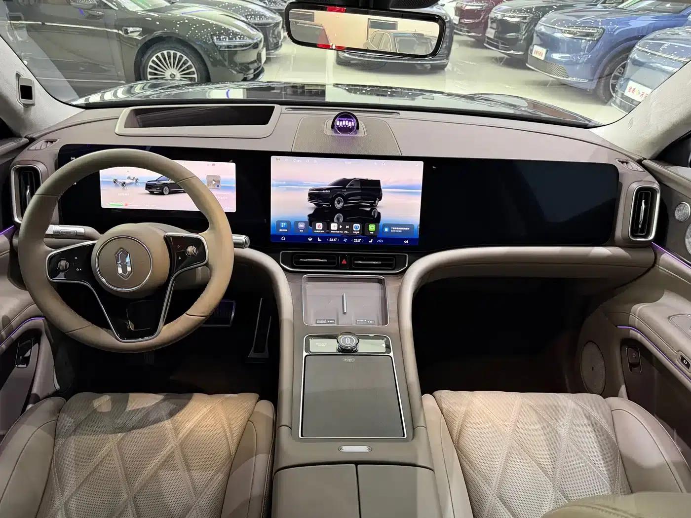 Wenjie M9 2025 Extended Range Max Edition 52kWh 6-Seat Version (192-line LiDAR) — миниатюра 15