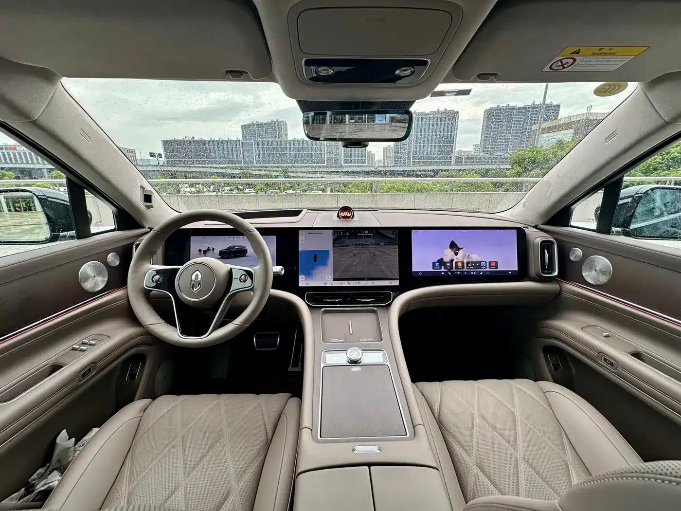 Wenjie M9 2025 Ultra Extended Range Edition (52kWh, 6-seater, 192-line LiDAR) — миниатюра 11