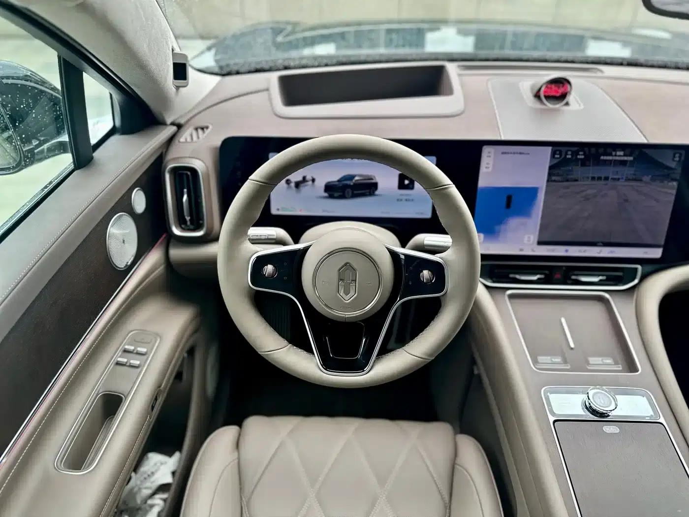 Wenjie M9 2025 Ultra Extended Range Edition (52kWh, 6-seater, 192-line LiDAR) — миниатюра 7
