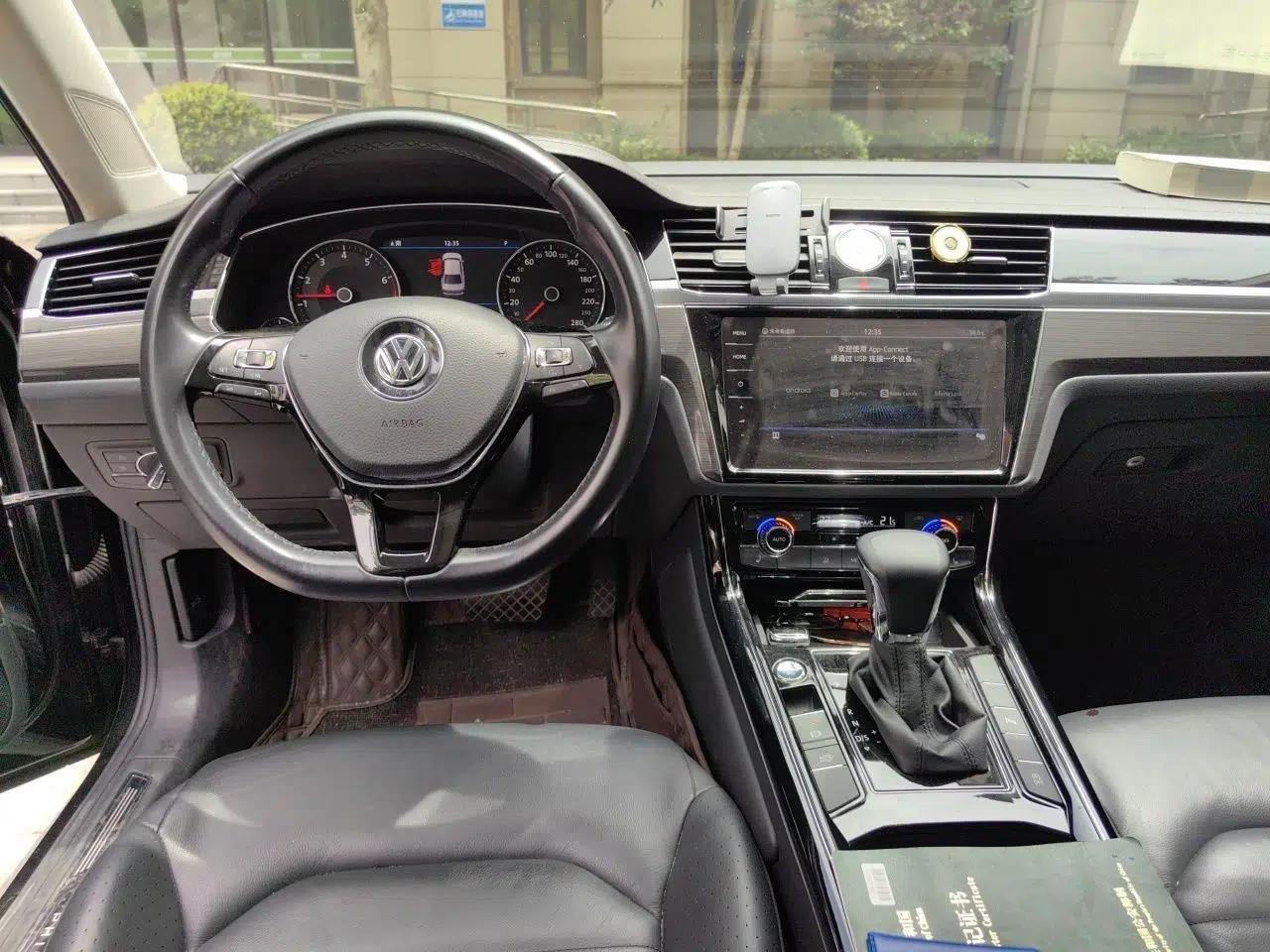 Volkswagen Phideon 2019 380TSI Two-Wheel Drive Business Edition China VI Standard — миниатюра 10