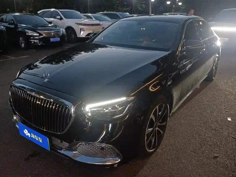 Mercedes-Benz E-Class PHEV 2022 Facelift E 350 e L Plug-in Hybrid Sedan — миниатюра 1