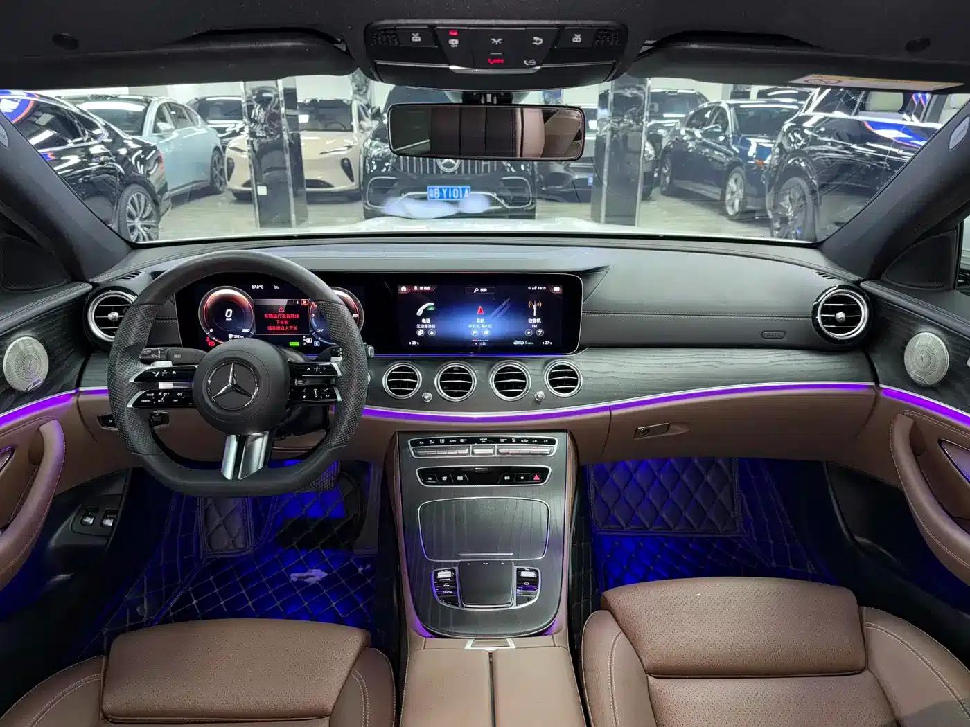 Mercedes-Benz E-Class PHEV 2022 E 350 e L Plug-in Hybrid Sports Sedan — миниатюра 12
