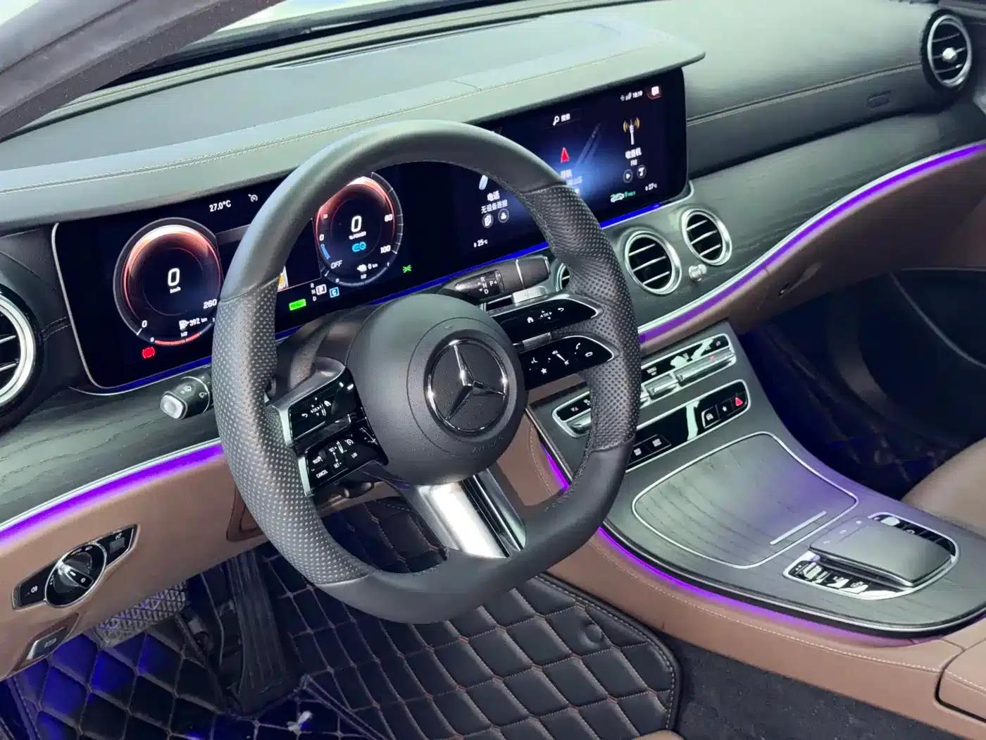 Mercedes-Benz E-Class PHEV 2022 E 350 e L Plug-in Hybrid Sports Sedan — миниатюра 15