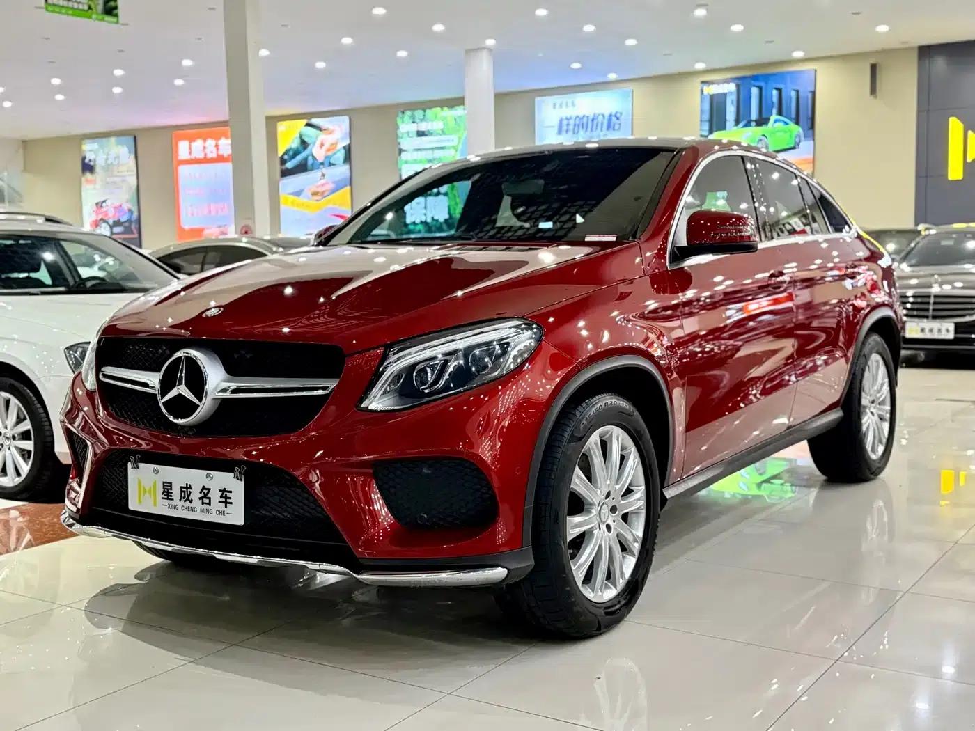 2015 Mercedes-Benz GLE Coupe, GLE 320 4MATIC Coupe SUV — миниатюра 1