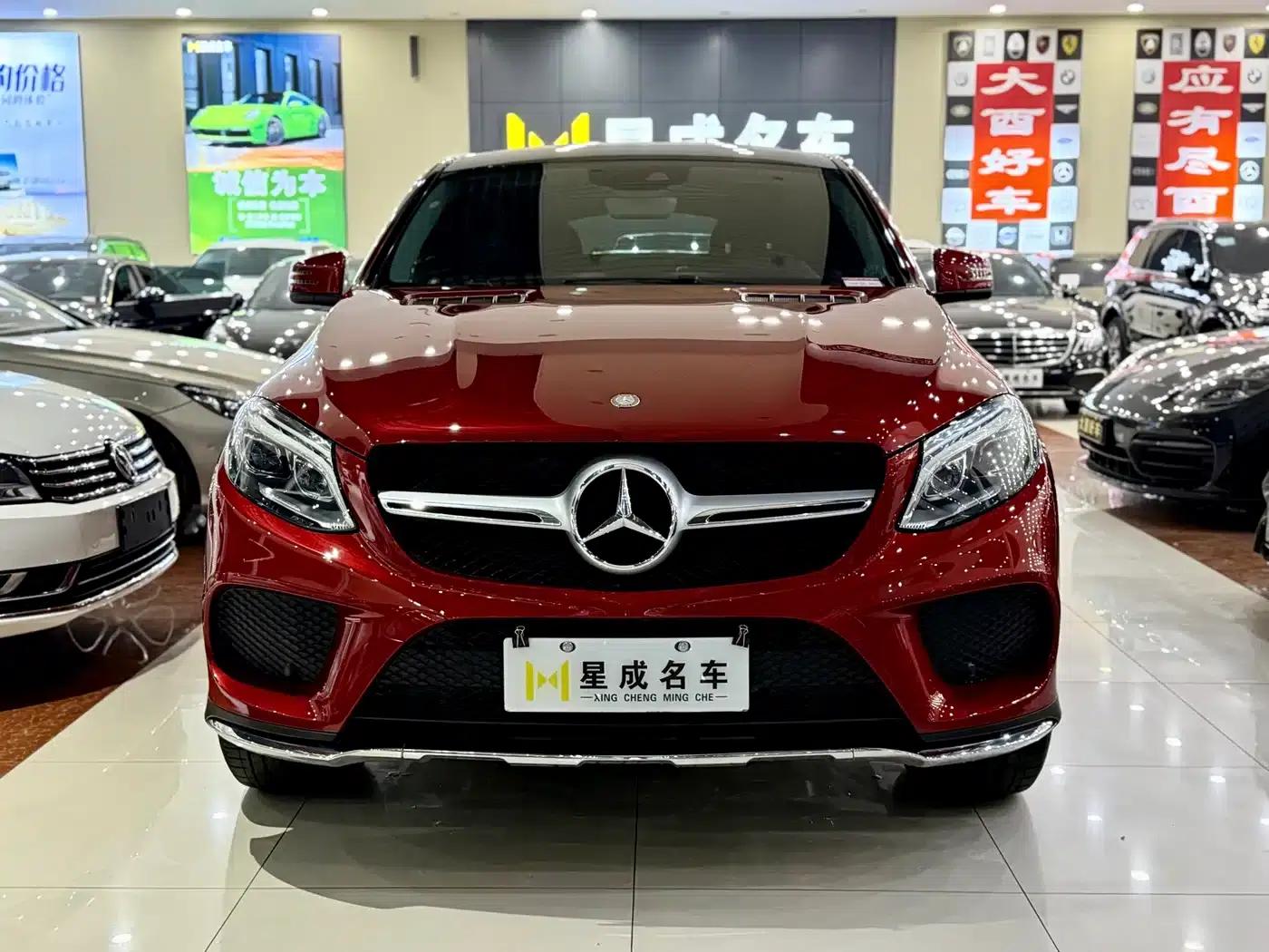 2015 Mercedes-Benz GLE Coupe, GLE 320 4MATIC Coupe SUV — миниатюра 2