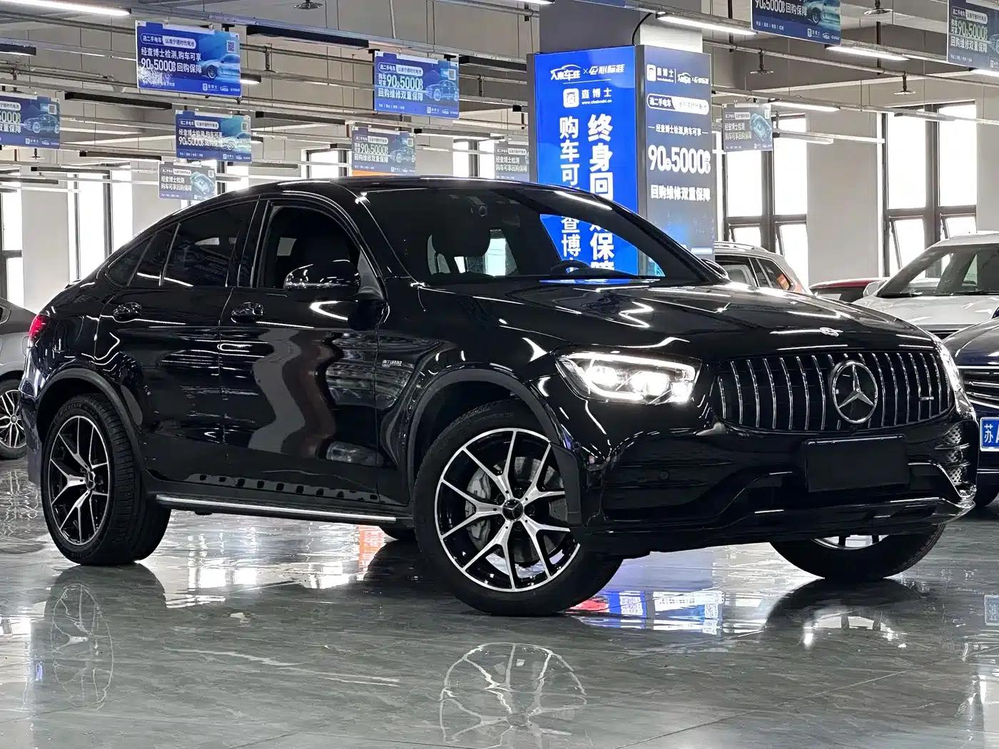 Mercedes-Benz GLC Coupe AMG 2020 AMG GLC 43 4MATIC Coupe SUV — миниатюра 4
