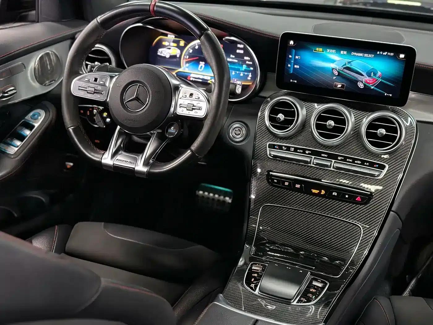 Mercedes-Benz GLC Coupe AMG 2020 AMG GLC 43 4MATIC Coupe SUV — миниатюра 10