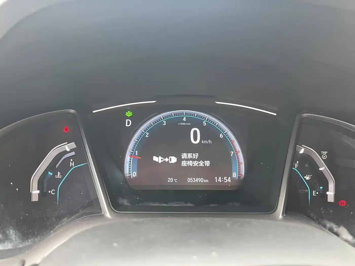 2021 Civic Hatchaback 220TURBO CVT New Elite — миниатюра 18
