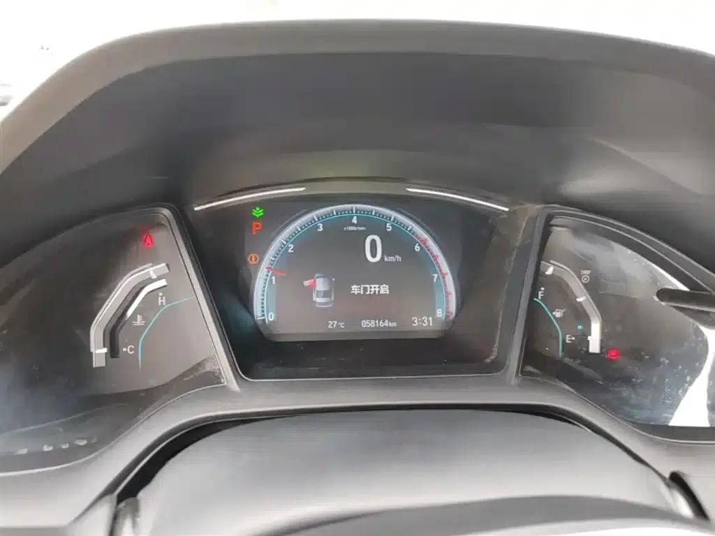 2019 Civic 180TURBO CVT Sporty Edition (China VI Emission Standard) — миниатюра 12