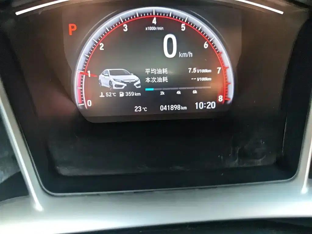 Civic 2019 220TURBO CVT Sport Edition (China VI Emission Standard) — миниатюра 5