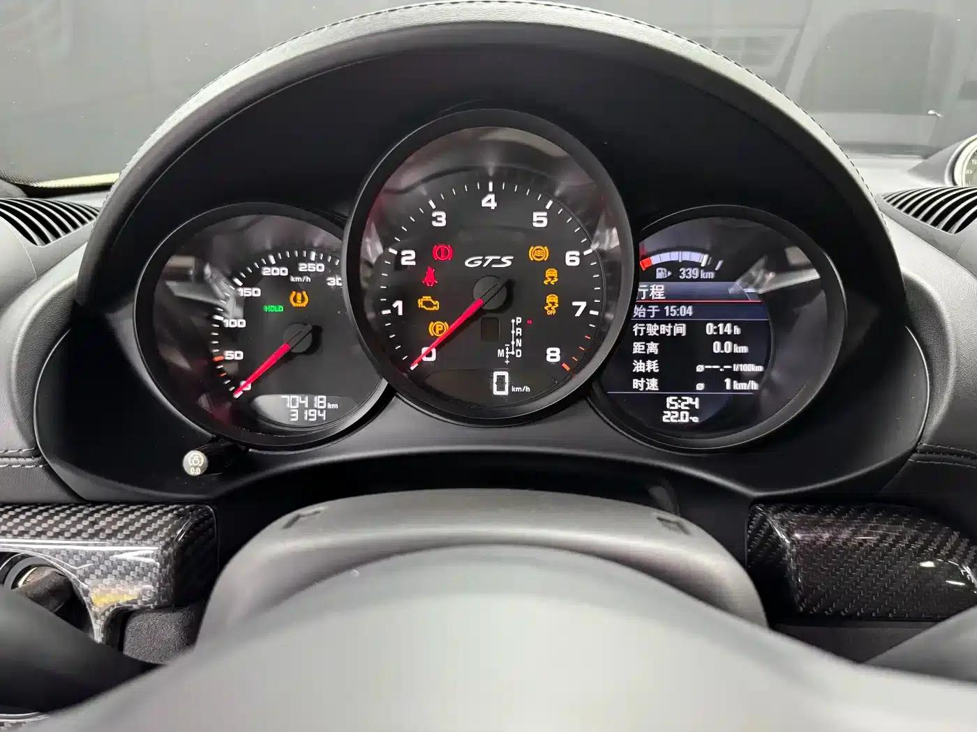 Porsche 718 2018 Cayman GTS 2.5T — миниатюра 8