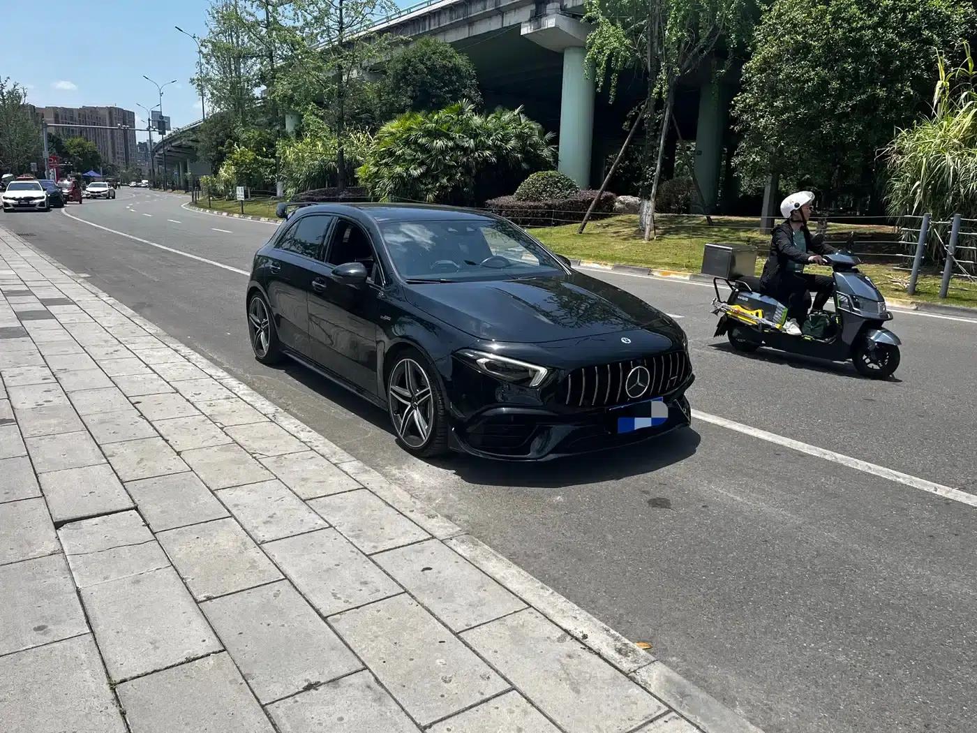Imported 2022 Mercedes-Benz A-Class AMG A 45 4MATIC+ — миниатюра 2