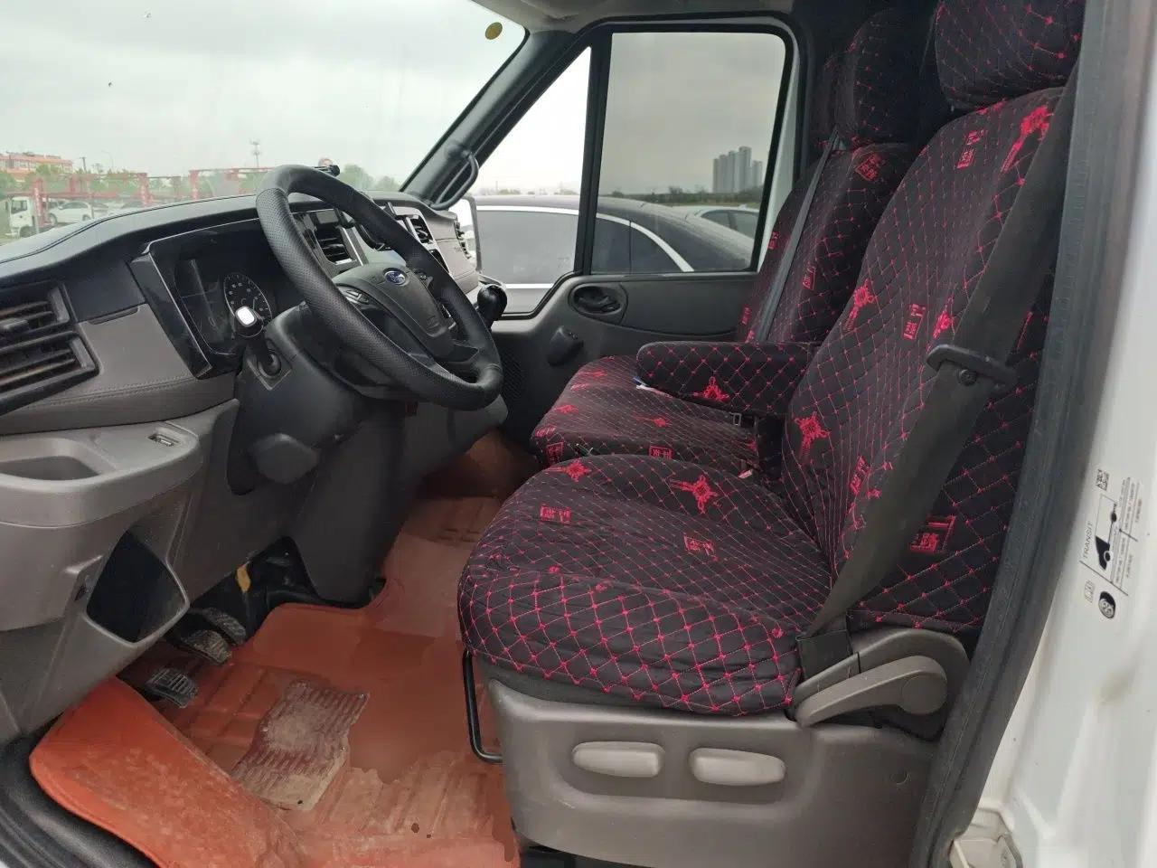 Ford Transit Custom 2021 2.2T Manual Van Pro 5.9-meter Long Wheelbase Rear Dual Tires 3-Seater Mid-Roof China VI Standard — миниатюра 16