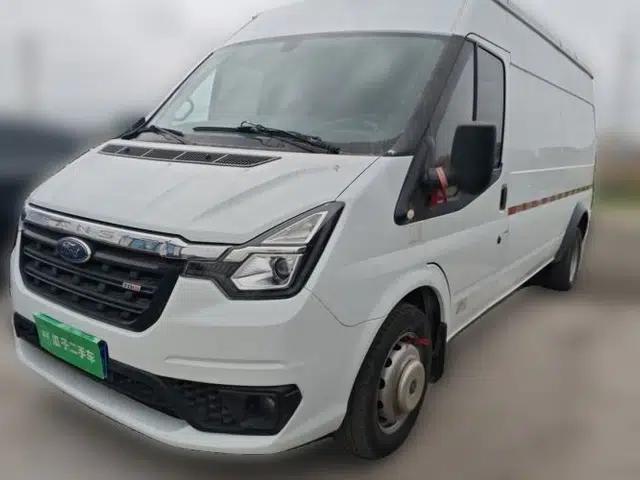Ford Transit Custom 2021 2.2T Manual Van Pro 5.9-meter Long Wheelbase Rear Dual Tires 3-Seater Mid-Roof China VI Standard