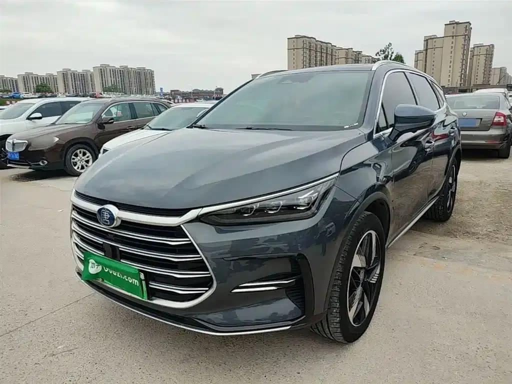Tang New Energy 2023 DM-i Champion Edition 112KM Deluxe Model — миниатюра 2