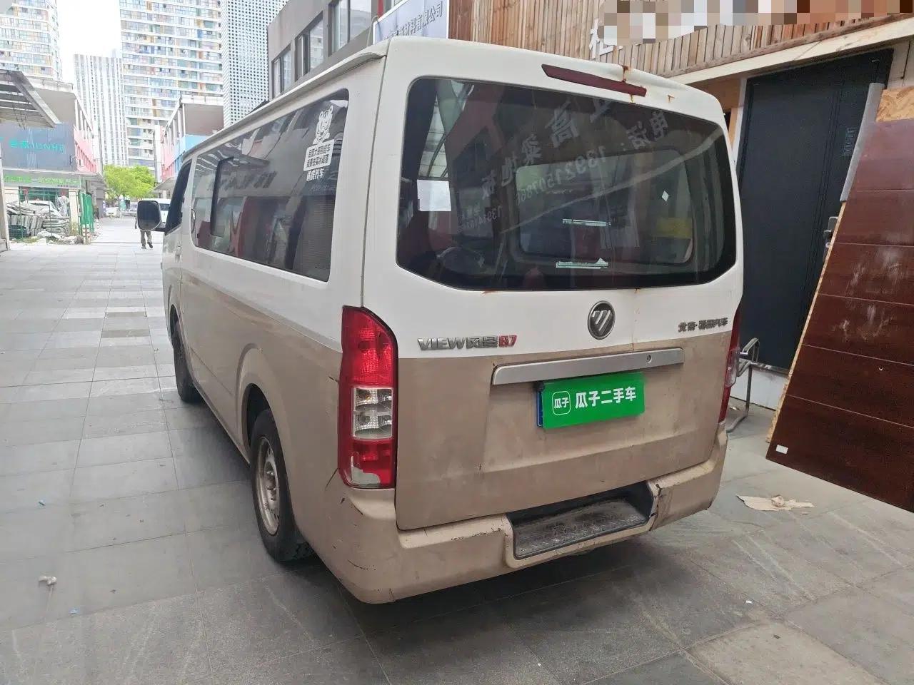 Foton Scenic G7 2017 2.0L Short-Wheelbase Commercial Van Flat Roof 6-Seater 4Q20M — миниатюра 4