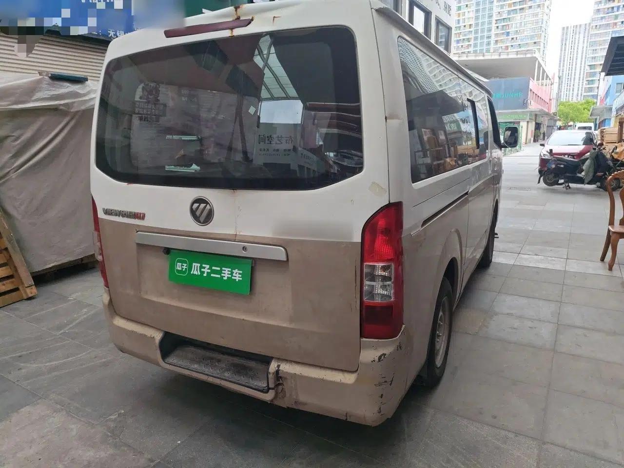 Foton Scenic G7 2017 2.0L Short-Wheelbase Commercial Van Flat Roof 6-Seater 4Q20M — миниатюра 6