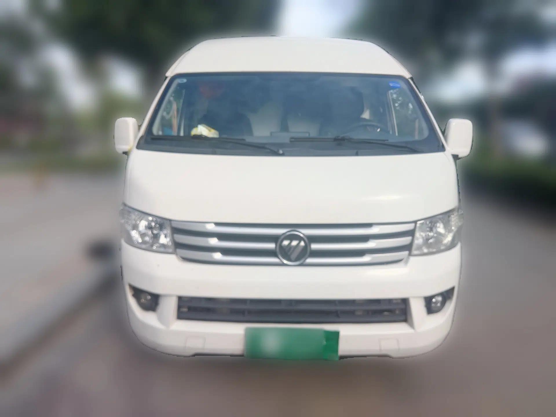 Foton Scenic G9 2020 2.8T Diesel Commercial Version Long Wheelbase High Roof 2-Seater Van 4J28TC3 — миниатюра 2