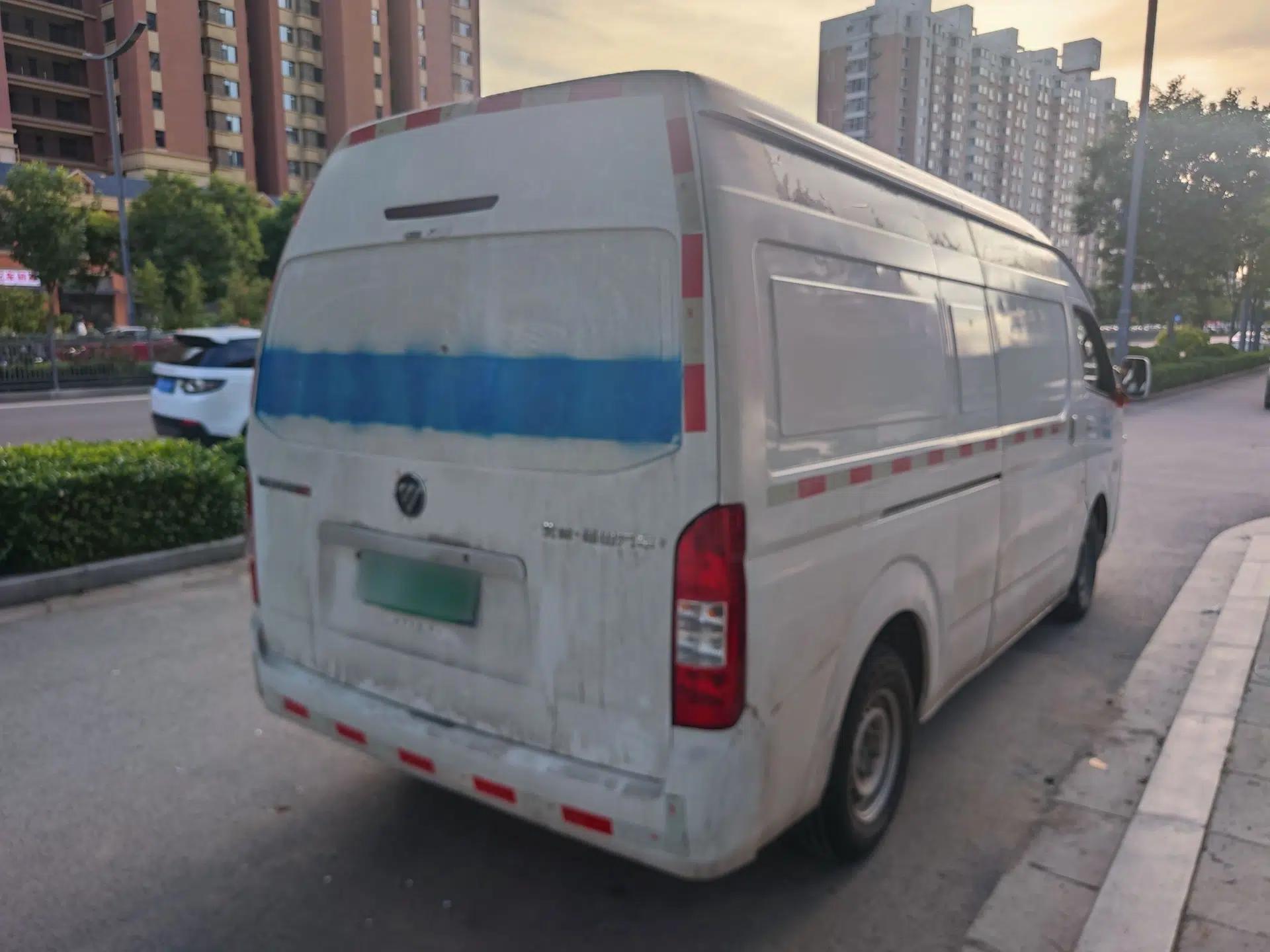 Foton Scenic G9 2020 2.8T Diesel Commercial Version Long Wheelbase High Roof 2-Seater Van 4J28TC3 — миниатюра 6