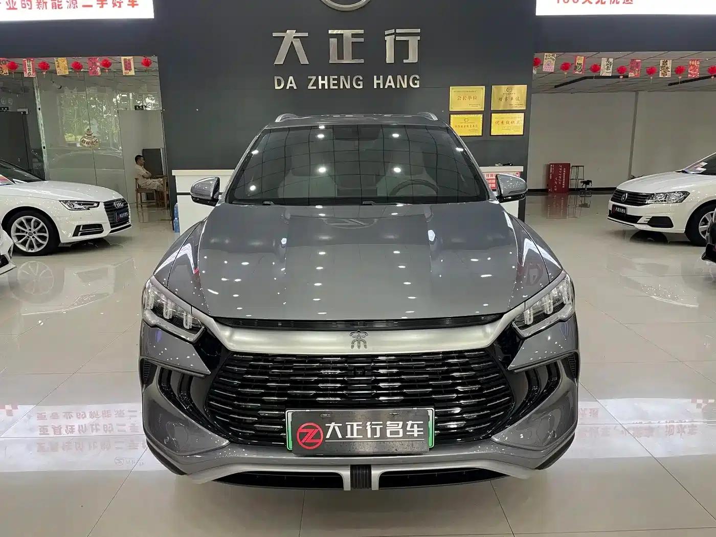 Song Pro New Energy 2024 Glory Edition DM-i 71KM Navigation Model — миниатюра 2