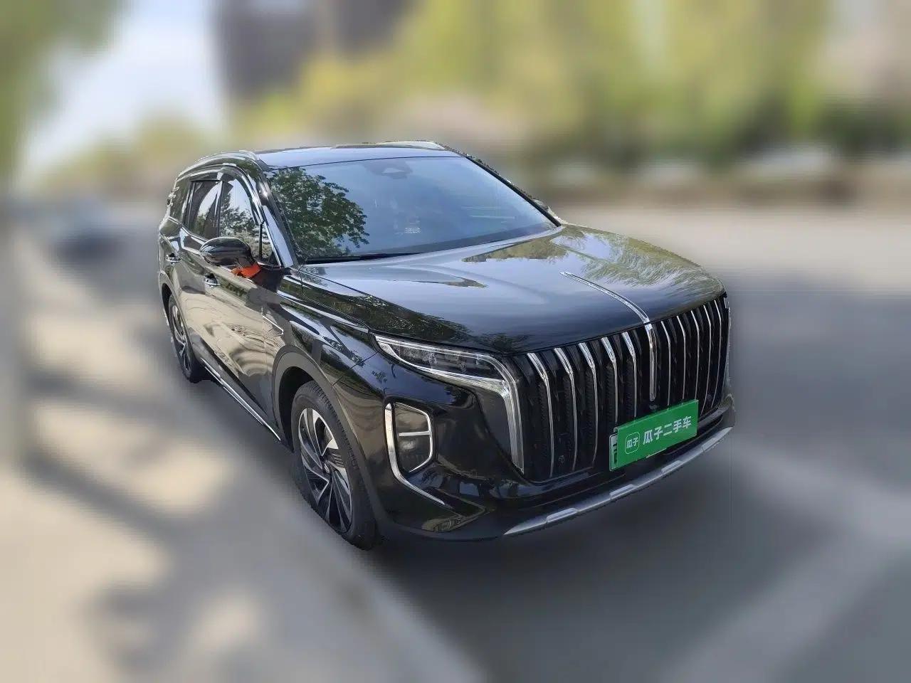 Hongqi HS7 PHEV 2024 2.0T PHEV Four-Wheel Drive Flagship Edition 7 Seats — миниатюра 3