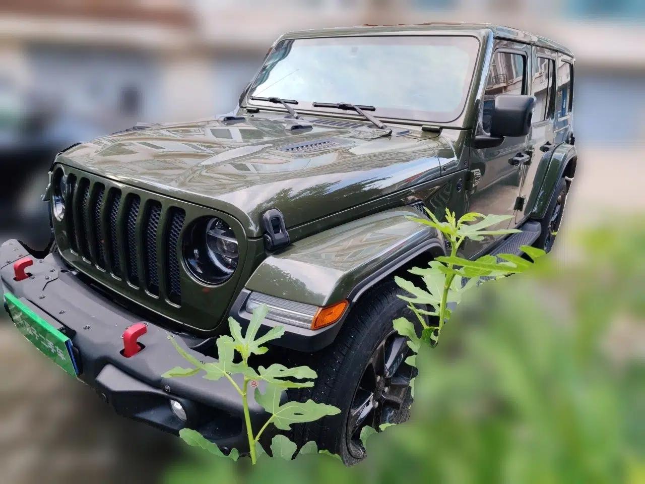 Jeep Wrangler 2022 2.0T Highland Jungle Green Limited Edition — миниатюра 1