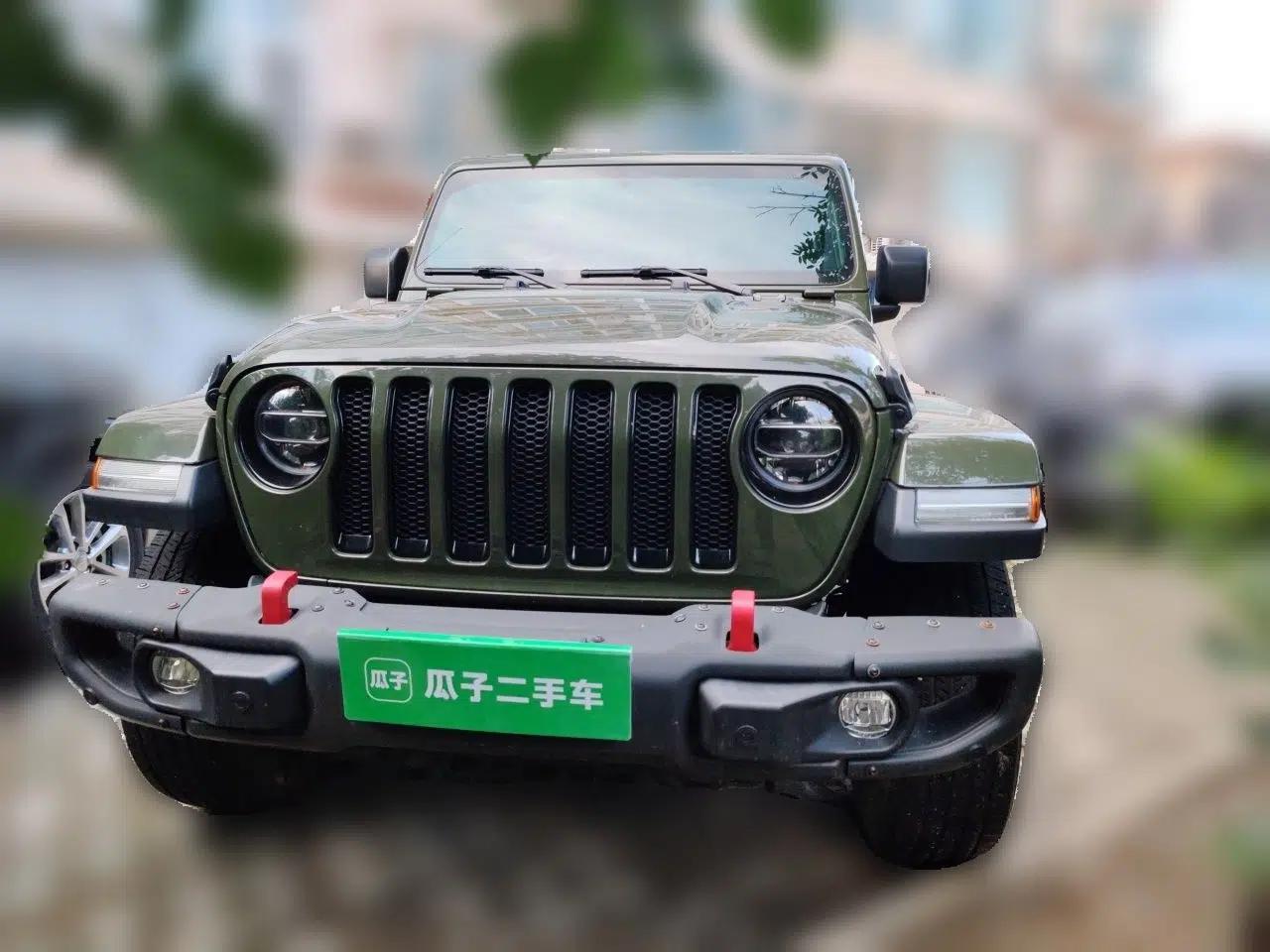Jeep Wrangler 2022 2.0T Highland Jungle Green Limited Edition — миниатюра 2