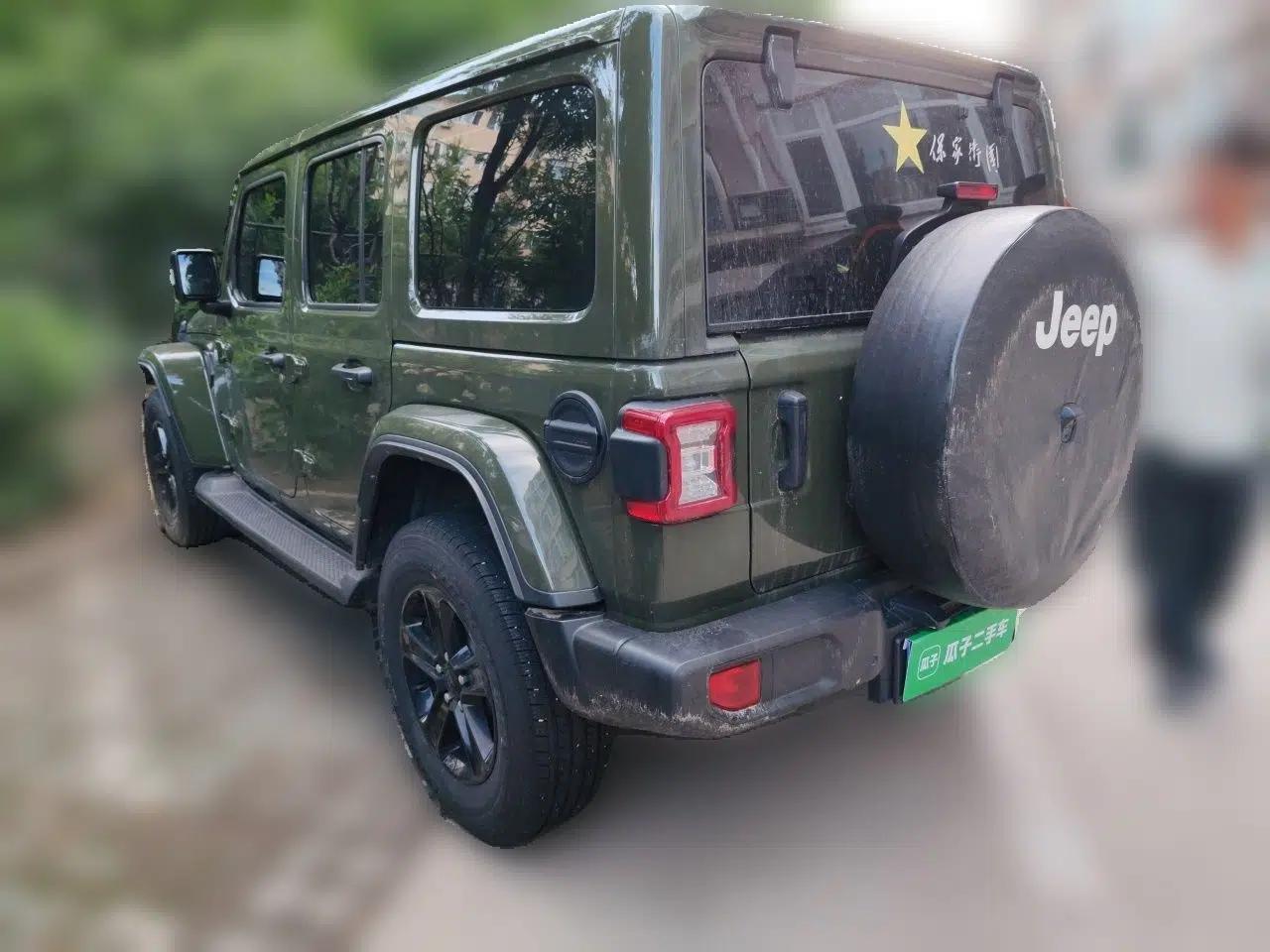 Jeep Wrangler 2022 2.0T Highland Jungle Green Limited Edition — миниатюра 4